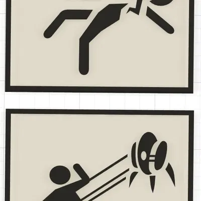 Biển chỉ dẫn phòng thử nghiệm Portal (8 biến thể)