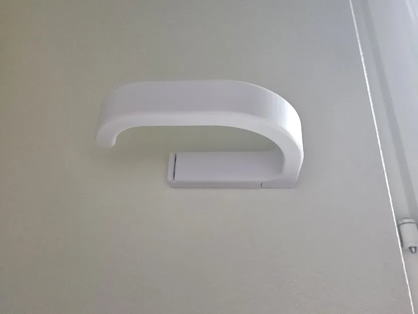 Móc treo rèm tường với dải keo ẩn - Image 2