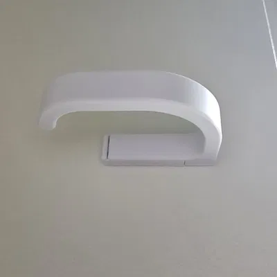 Móc treo rèm tường với dải keo ẩn