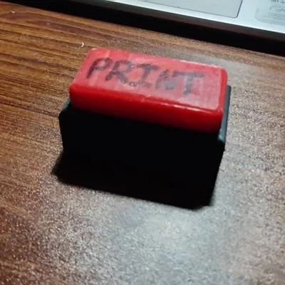 Nút bấm in 3D với thiết kế 2 phần và lò xo