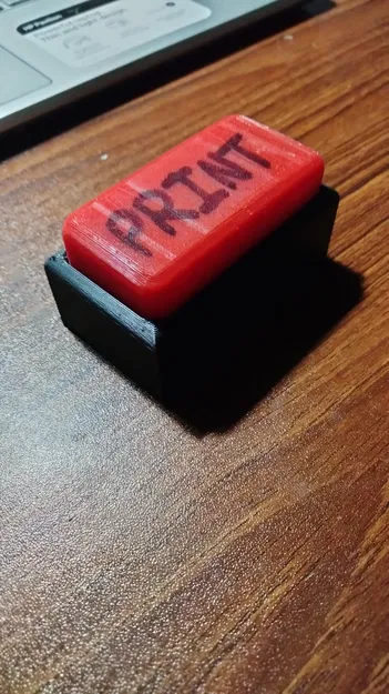 Nút bấm in 3D với thiết kế 2 phần và lò xo - Image 2