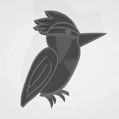 Mô hình cây với những chú chim đầy màu sắc