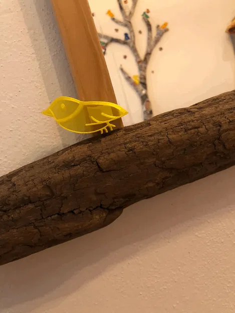 Mô hình cây với những chú chim đầy màu sắc - Image 18