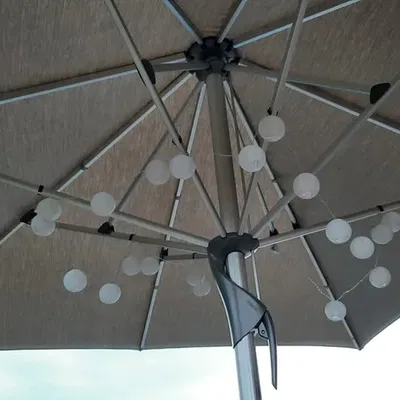 Kẹp đèn cho ô che nắng Glatz Fortello