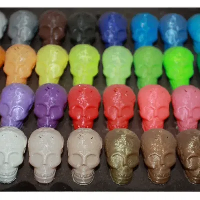 Bình hoa đầu lâu trong chế độ in siêu tốc