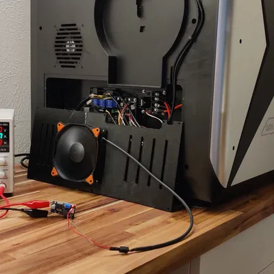 Nắp lưng quạt 120mm cho bo mạch Qidi Xmax3