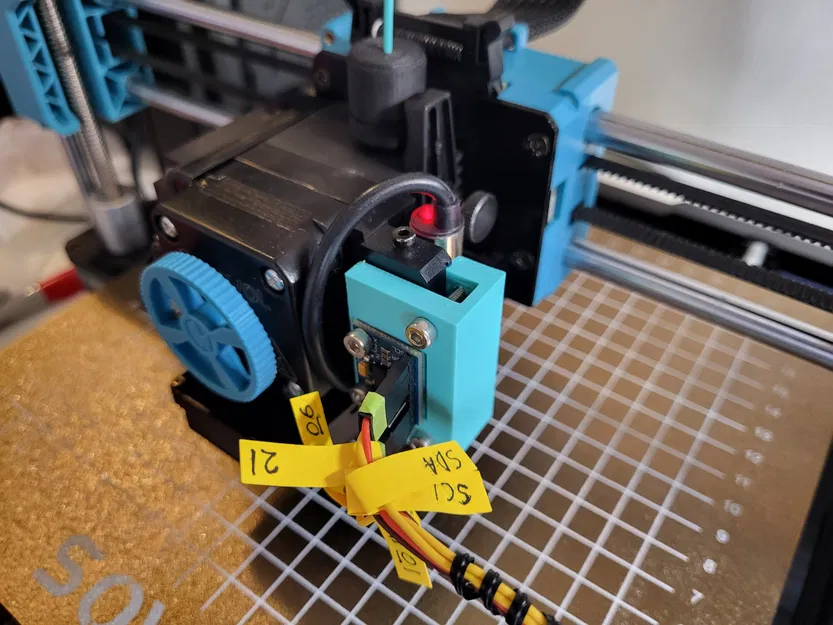 Giá đỡ ADXL345 cho đầu in và bàn in của Sovol SV06/Plus - Image 1