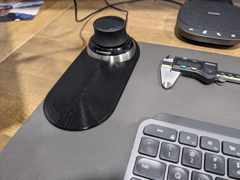 Gác tay công thái học cho chuột 3Dconnexion SpaceMouse - Image 2