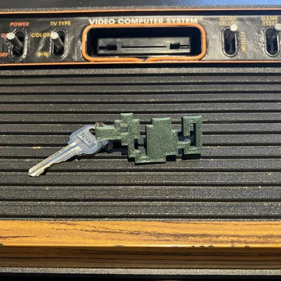 Móc khóa rồng bị tiêu diệt từ trò chơi Atari Adventure