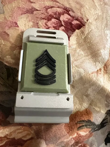 Mũ bảo hiểm ACH với huy hiệu cấp bậc E8 1SG - Image 2