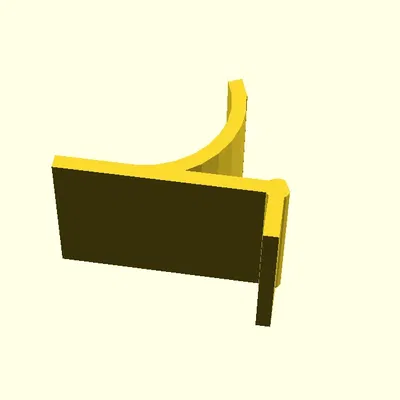 Giá đỡ điện thoại cho ghế DI3D thiết kế 3D