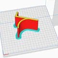 Giá đỡ điện thoại cho ghế DI3D thiết kế 3D - Thumbnail 3