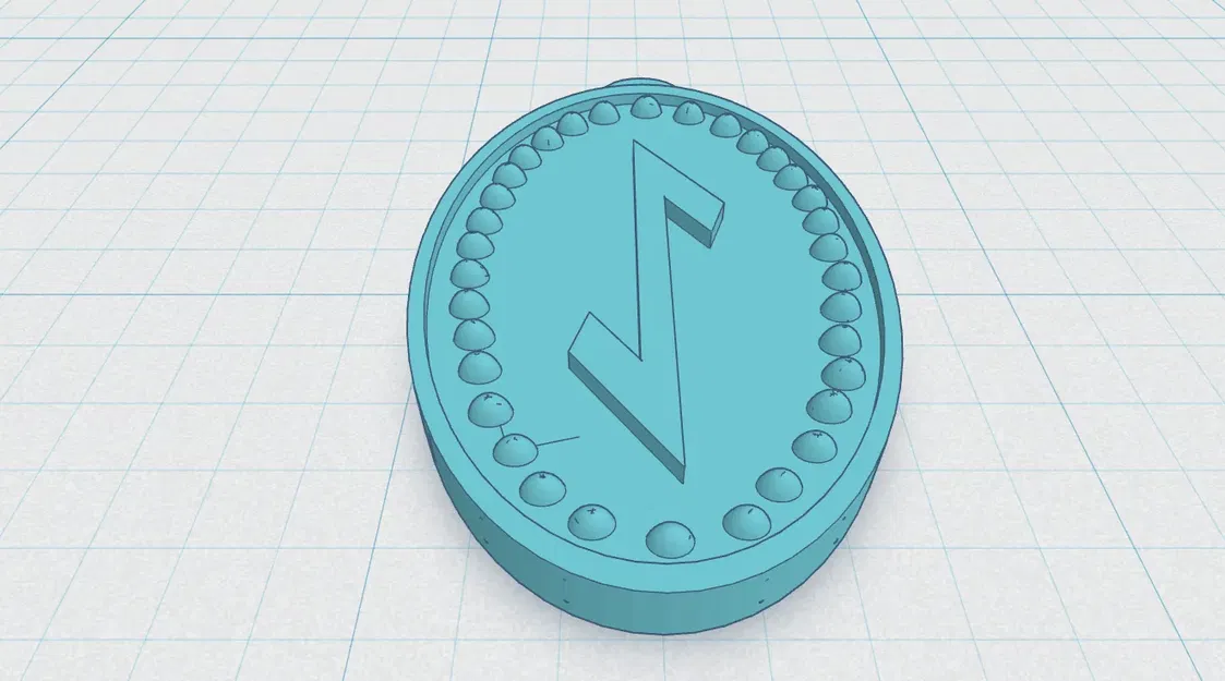 Mặt dây chuyền Rune Viking hai mặt - Y – iwaz - Image 1