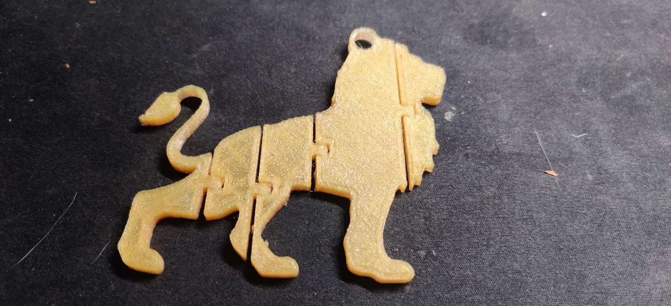 Sư tử linh hoạt - Mô hình nghệ thuật độc đáo - Image 1