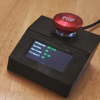 Bộ vỏ cho ESP32 Network Blocker (Công tắc ngắt Internet) - Dự án 2