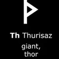 Mặt dây chuyền rune Viking hai mặt - Thurisaz - Thumbnail 2