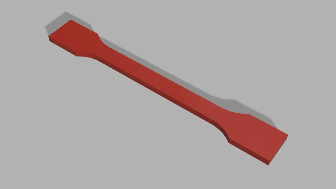 Mẫu thử độ bền kéo 1A theo tiêu chuẩn ISO 527-2 - Image 1