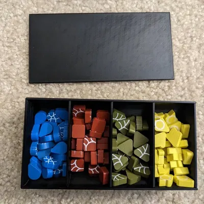 Khay đựng tài nguyên và tiền cho trò chơi Almanac