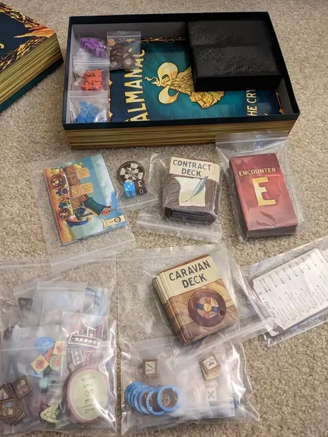 Khay đựng tài nguyên và tiền cho trò chơi Almanac - Image 4