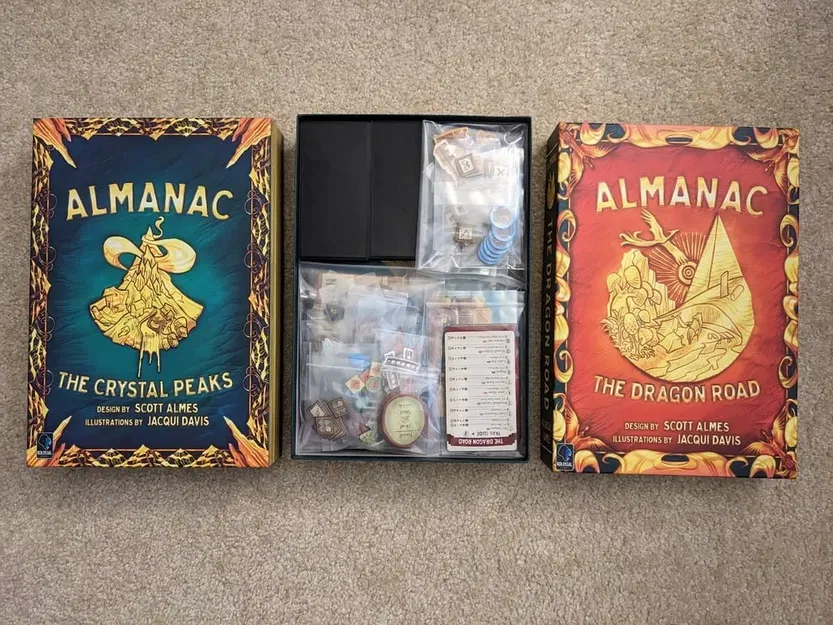 Khay đựng tài nguyên và tiền cho trò chơi Almanac - Image 5