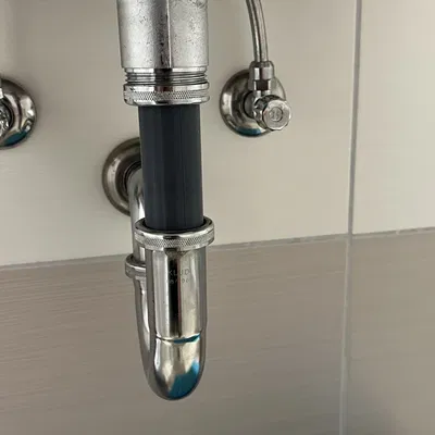 Thay thế ống siphon cho chậu rửa 1 1/4