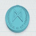 Mặt dây chuyền Rune Viking hai mặt - Dagaz - Thumbnail 1