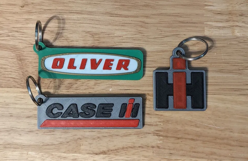 Thẻ chìa khóa máy kéo Oliver và Case IH - Image 1