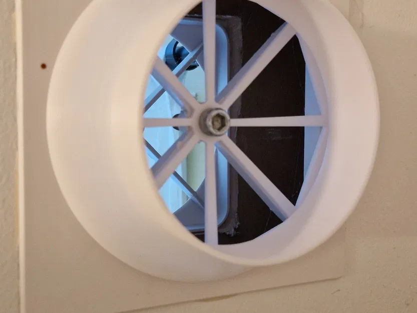 Bộ chuyển đổi ống thông gió 132mm sang 100mm với lỗ giữa cho... - Image 1