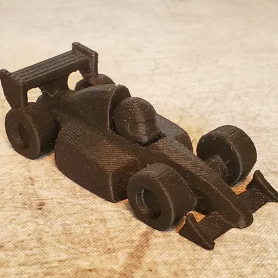 Xe đua F1 hoạt hình phong cách Toon