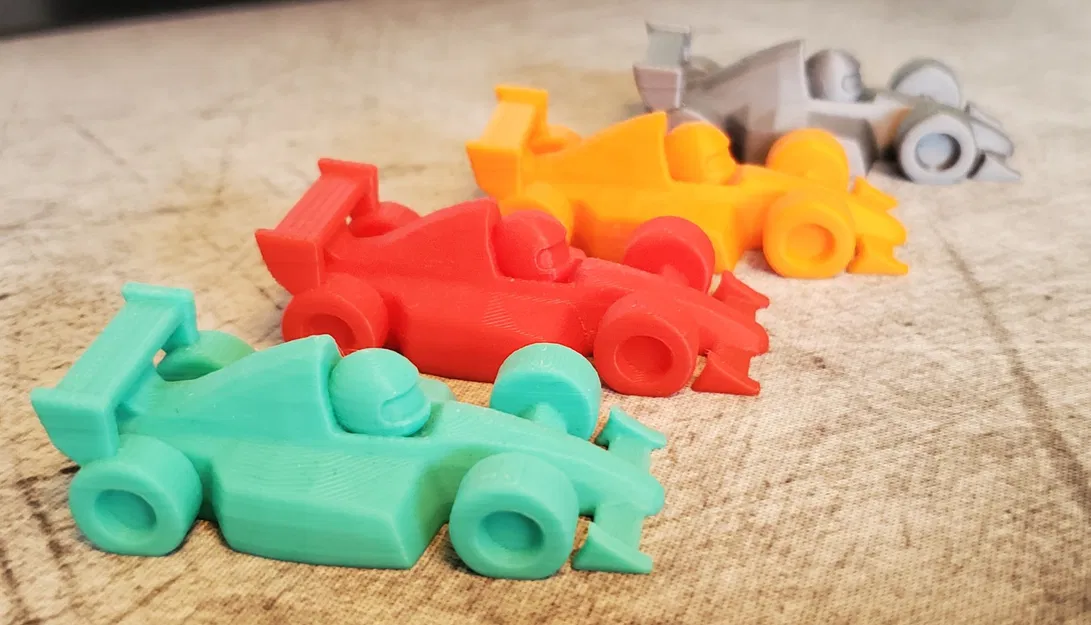 Xe đua F1 hoạt hình phong cách Toon - Image 2