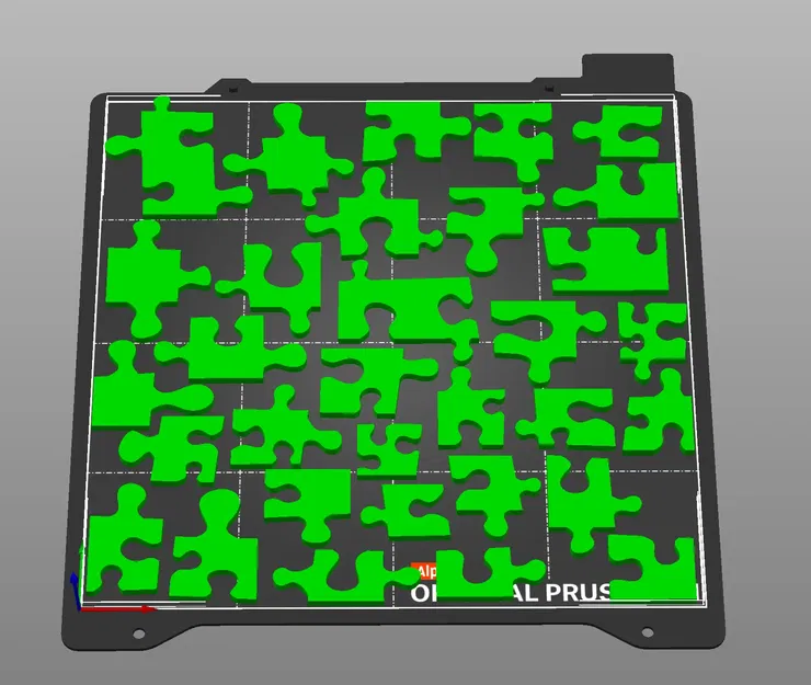 Ghép hình cho máy in Prusa mini kích thước 18x18cm - Image 1