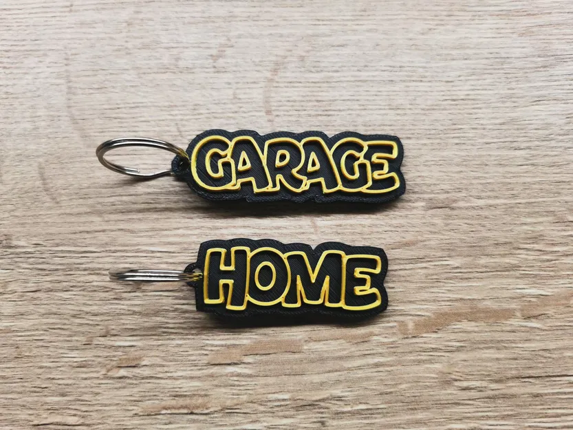 Móc khóa nhà và gara với thiết kế độc đáo - Image 1