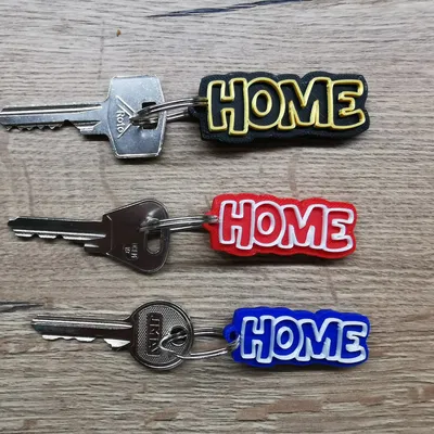 Móc khóa nhà và gara với thiết kế độc đáo