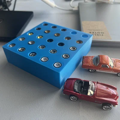 Giá đỡ bánh xe 11mm cho Hotwheels