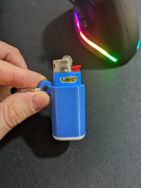 Đèn bật lửa móc chìa khóa tiện lợi luôn bên bạn - Image 1