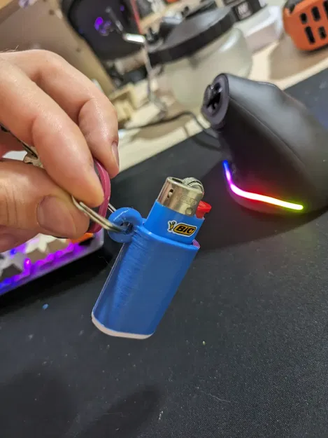 Đèn bật lửa móc chìa khóa tiện lợi luôn bên bạn - Image 2