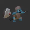 Nhân vật Squirtle quân sự phong cách chiến thuật - Thumbnail 3