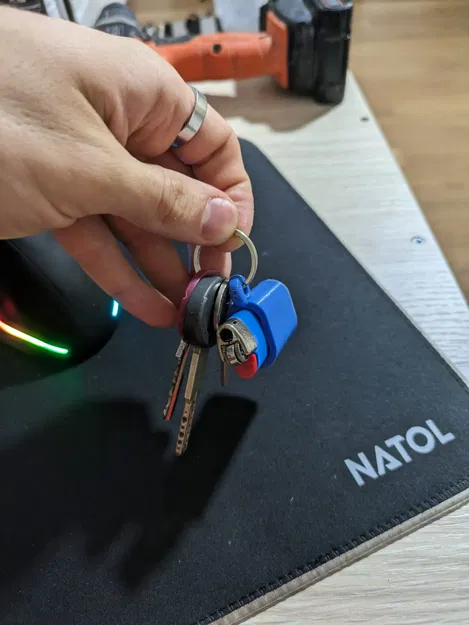 Đèn bật lửa móc chìa khóa tiện lợi luôn bên bạn - Image 3