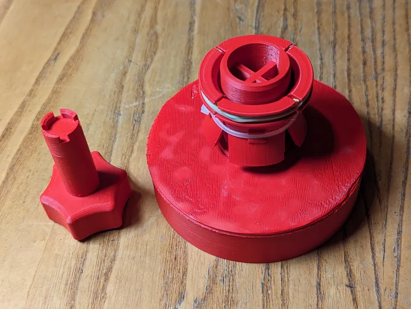 Bộ chuyển đổi 100mm cho túi đệm khí dunnage - Image 2