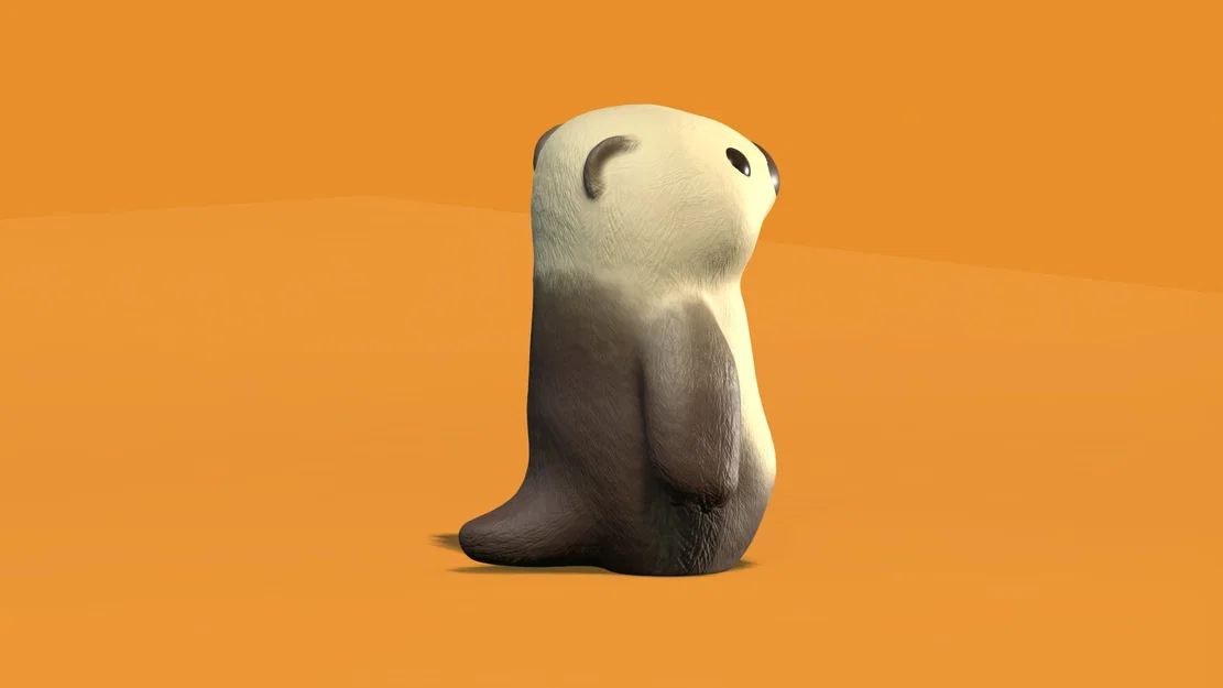 Nhân vật Otta từ trò chơi Party Animals - Image 2