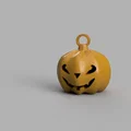 Móc khóa hình quả bí ngô cho lễ hội Halloween - Thumbnail 1