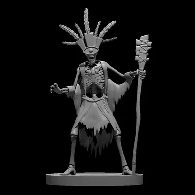 Nhân vật pháp sư xương độc đáo