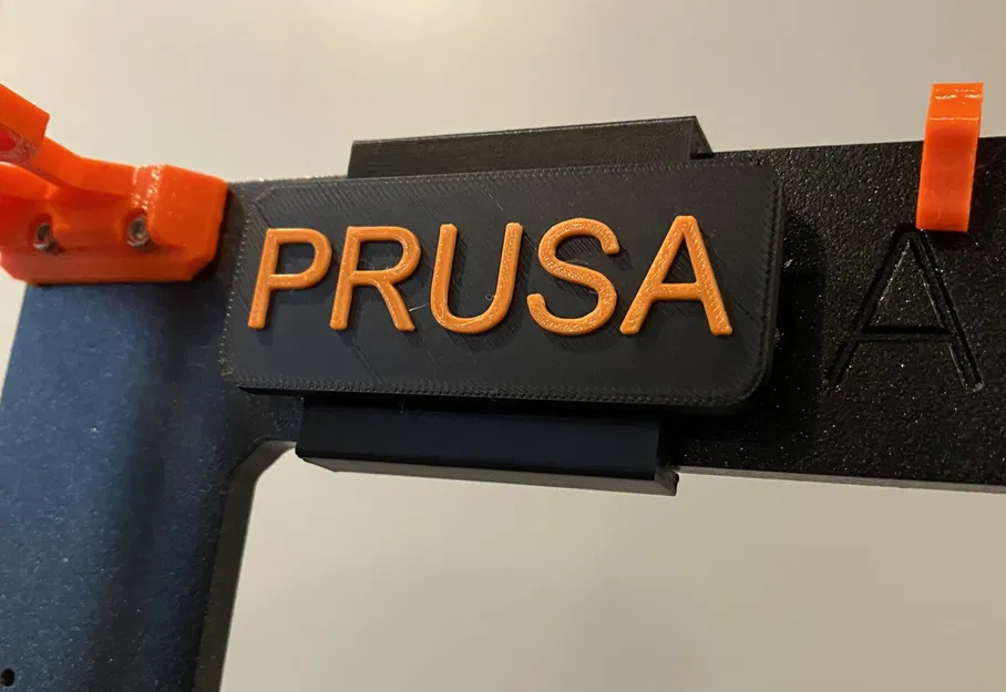 Kẹp khung Prusa với biển hiệu có thể remix - Image 3