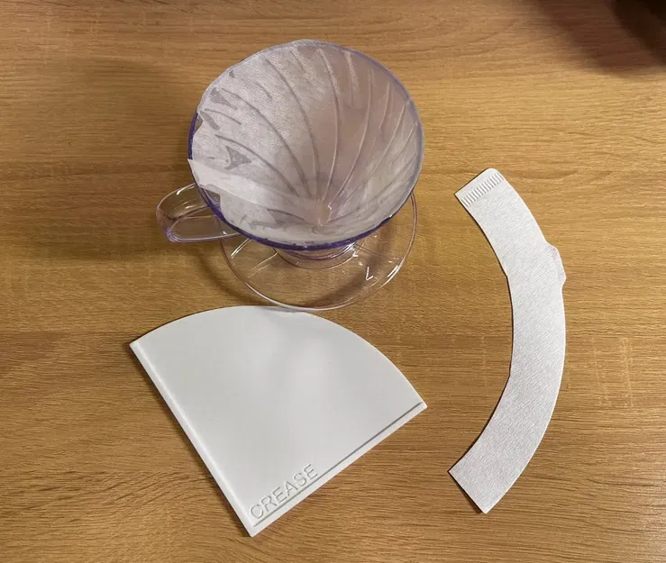 Khuôn cắt giấy lọc v60 01 cho máy pha cà phê Hario - Image 4