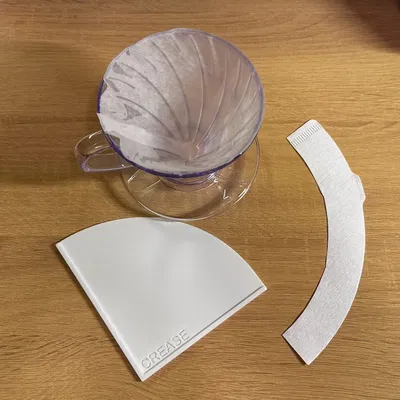 Khuôn cắt giấy lọc v60 01 cho máy pha cà phê Hario