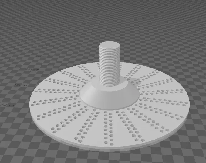 Bộ chuyển đổi cuộn 76mm có ren cho Bambu Lab AMS - Image 1