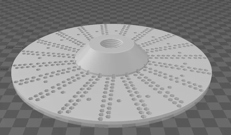 Bộ chuyển đổi cuộn 76mm có ren cho Bambu Lab AMS - Image 2