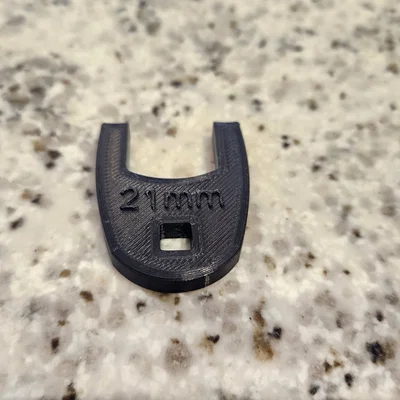 Cờ lê Crowfoot 21 mm cho ổ 1/4 inch