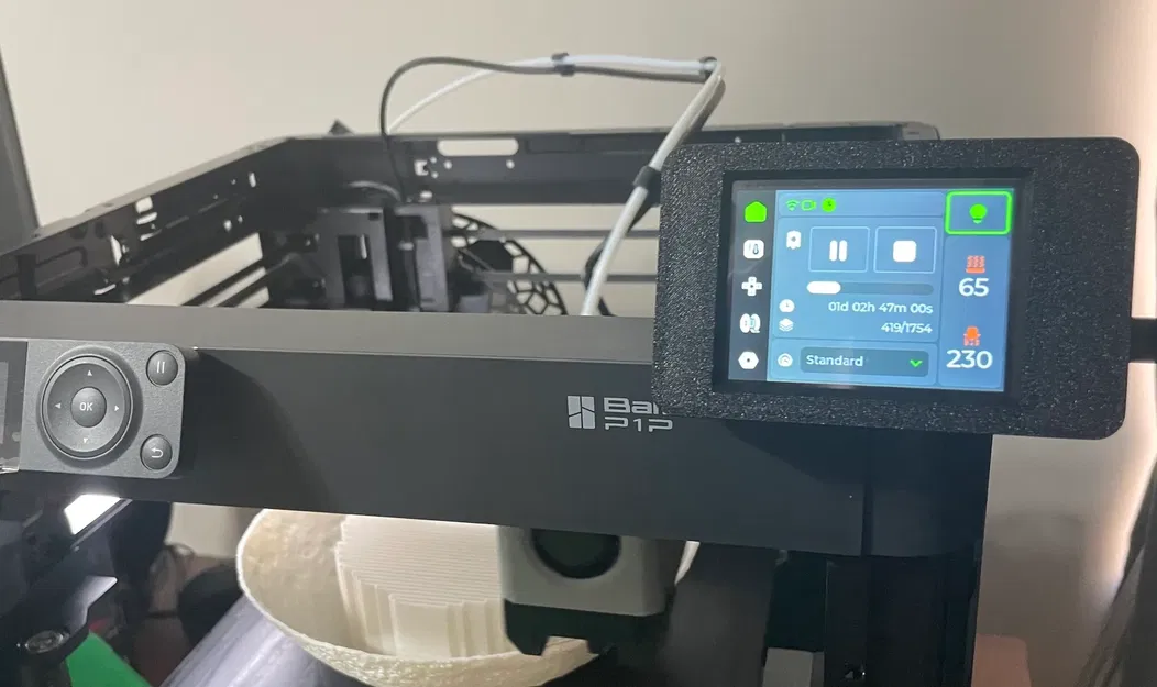 Giá đỡ điện thoại XTouch với chân đế bi từ Bambu Lab P1P P1S - Image 1