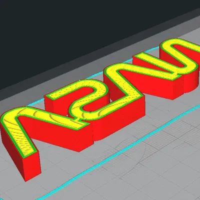 Chữ NASA khối 3D màu đen trên nền trắng